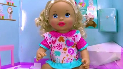 Talking Baby Doll Little Mommy Doctor toy set