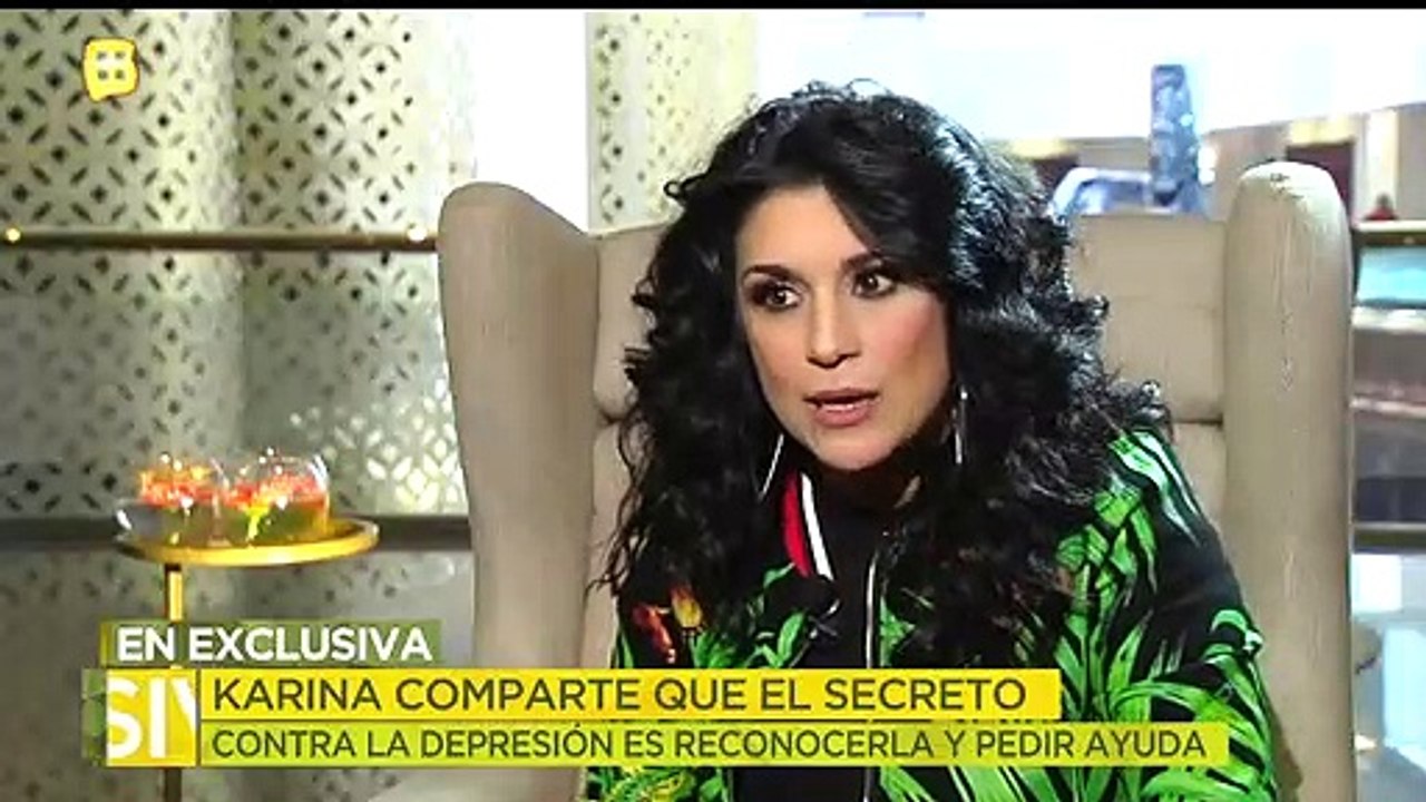 Karina nos dice que el secreto para la depresió...
