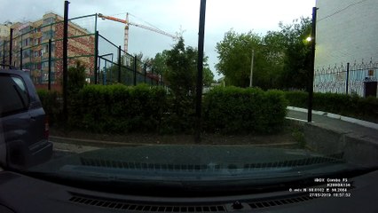 Construction Crane Comes Crashing Down