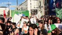 Mass demonstration in Madrid, Spain for the International Day of Action for Women's Health