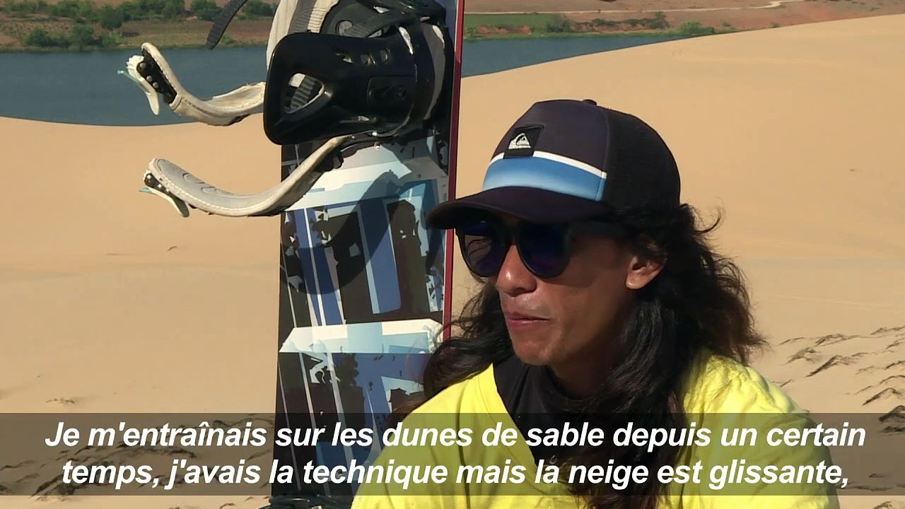 Binh, le snowboarder vietnamien qui n'avait jamais vu la neige