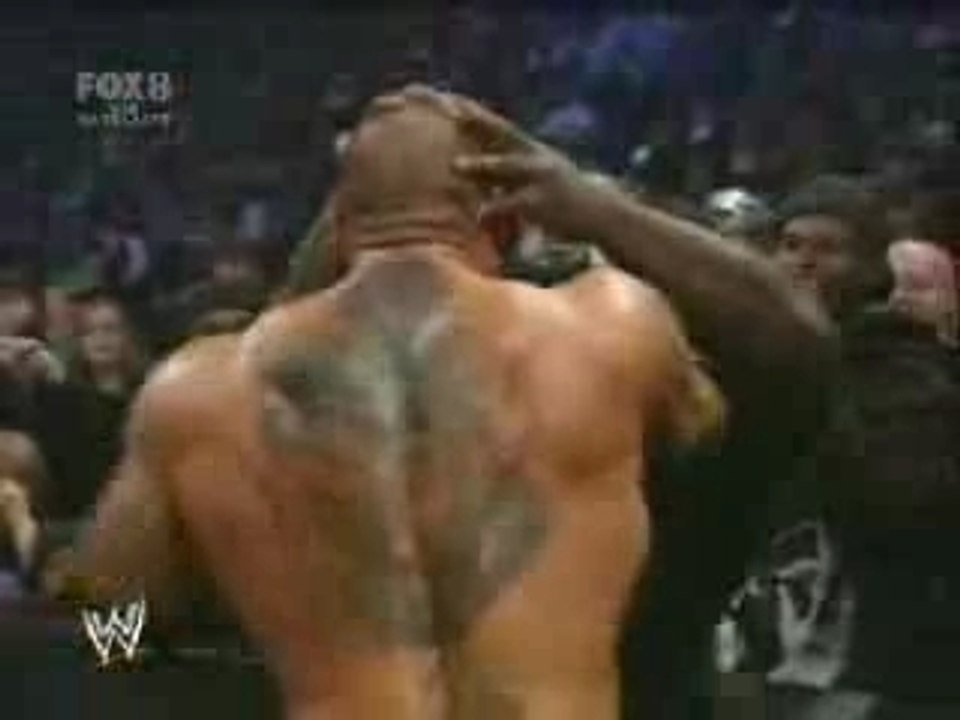 Smackdown 1 18 08 Batista vs Mark Henry