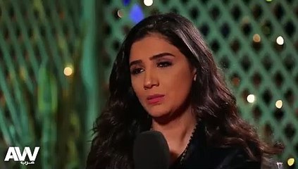 مي عمر ترد على منتقدي لغة محمد ممدوح