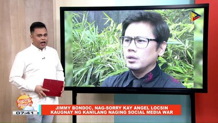 下载视频: FIFIRAZZI: Jimmy Bondoc, nagsorry kay Angel Locsin kaugnay ng kanilang naging social media war