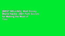 [BEST SELLING]  Walt Disney World Hacks: 350  Park Secrets for Making the Most of Your Walt Disney