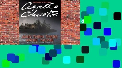About For Books  And Then There Were None  Review