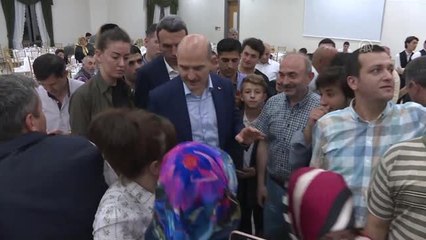 Bakan Soylu Üsküdar'da sahur programına katıldı