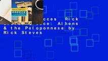 Complete acces  Rick Steves Greece: Athens & the Peloponnese by Rick Steves