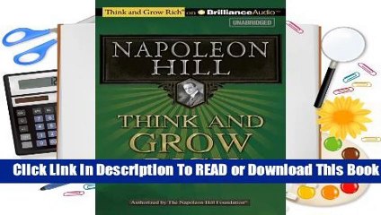 [Read] Think and Grow Rich  For Full