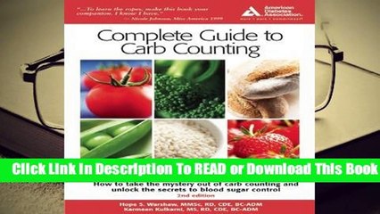 [Read] Complete Guide to Carb Counting  For Online