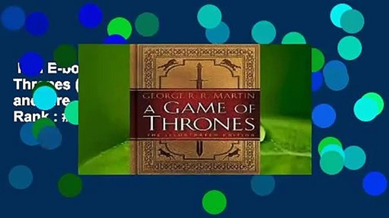 Full E-book  A Game of Thrones (A Song of Ice and Fire, #1)  Best Sellers Rank : #1
