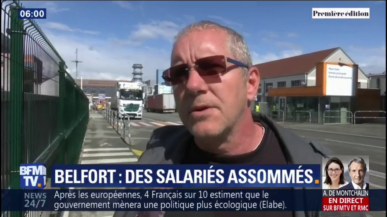 Belfort: les salariés de General Electric sonnés par l'annonce de la suppression de plus de 1000 emplois