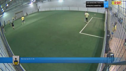 But de kevin (1-4) - LES MAISONS TRADITIONS  Vs ATHLETIC KINIKTOU  - 28/05/19 21:00 - LIGUE 3