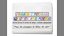 Notícias engraçadas: Preço das passagens de ônibus vão subir! [Frases e Poemas]