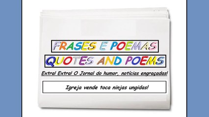Notícias engraçadas: Igreja vende toca ninjas ungidas! [Frases e Poemas]