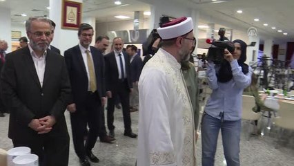 Erbaş: "Bizlere yaşattığınız bu sekinet içerisindeki Ramazandan dolayı teşekkür ediyorum"