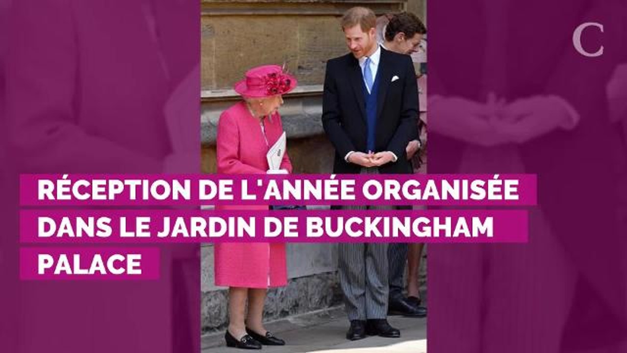 PHOTOS. Le prince Harry toujours sans Meghan Markle pour accompagner Elizabeth II à sa garden party à Buckingham Palace