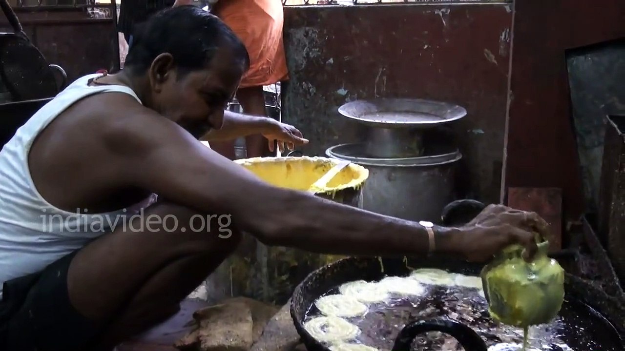 Sweet Jalebi Making