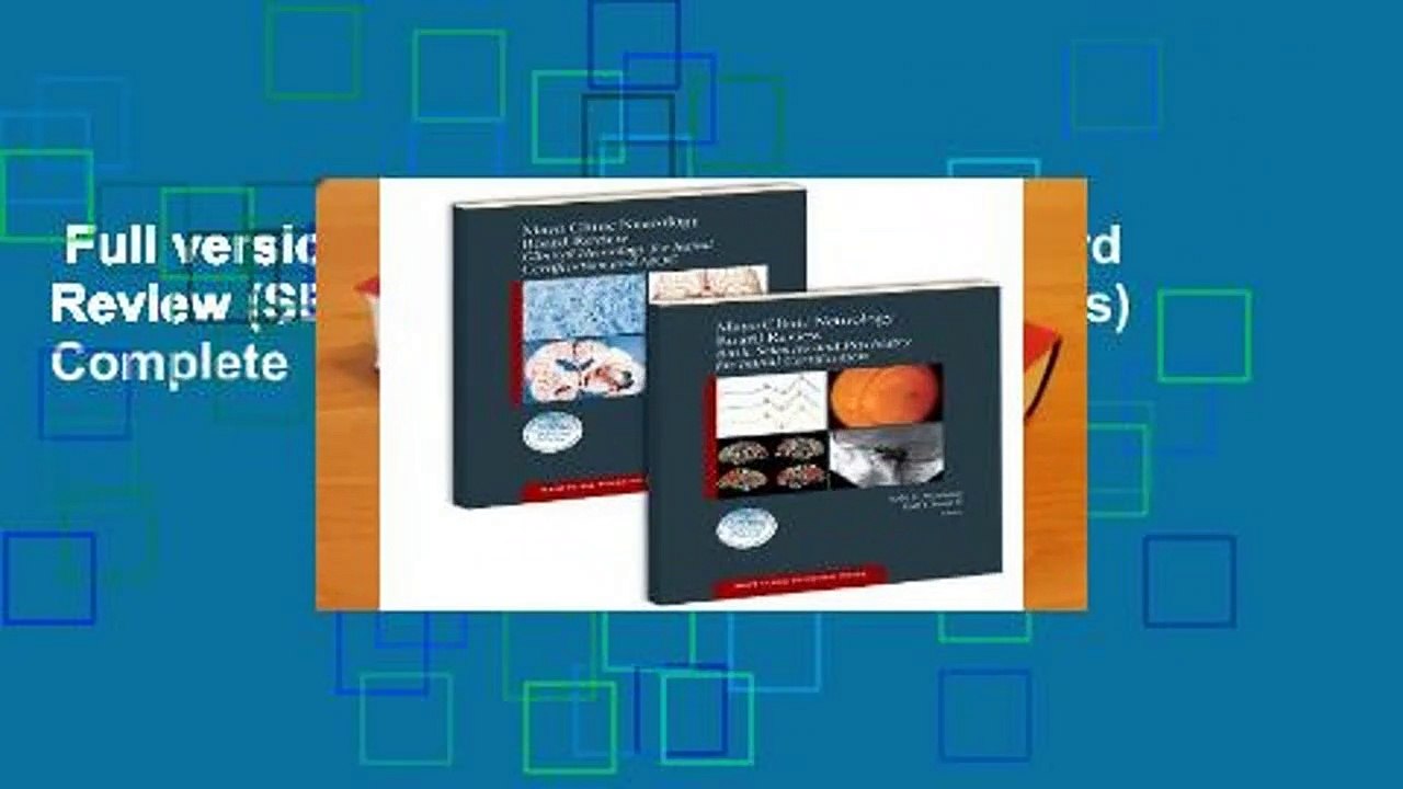 Full version  Mayo Clinic Neurology Board Review (SET) (Mayo Clinic Scientific Press) Complete