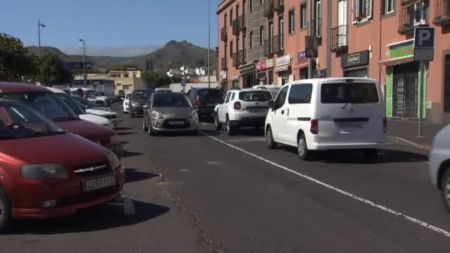 Colisión múltiple en Tenerife