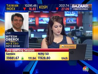 Zomato biz growing 10-20%/month; April, May numbers for Naukri look good, says Info Edge