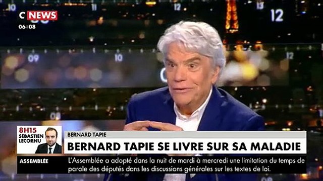 Les confidences bouleversantes de Bernard Tapie sur son cancer: Ca ne va pas très bien... Il va falloir que je reprenne la chimio