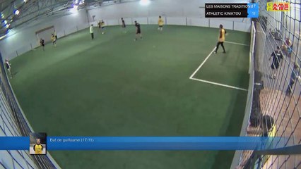 But de guillaume  (17-11) - LES MAISONS TRADITIONS  Vs ATHLETIC KINIKTOU  - 28/05/19 21:00 - LIGUE 3