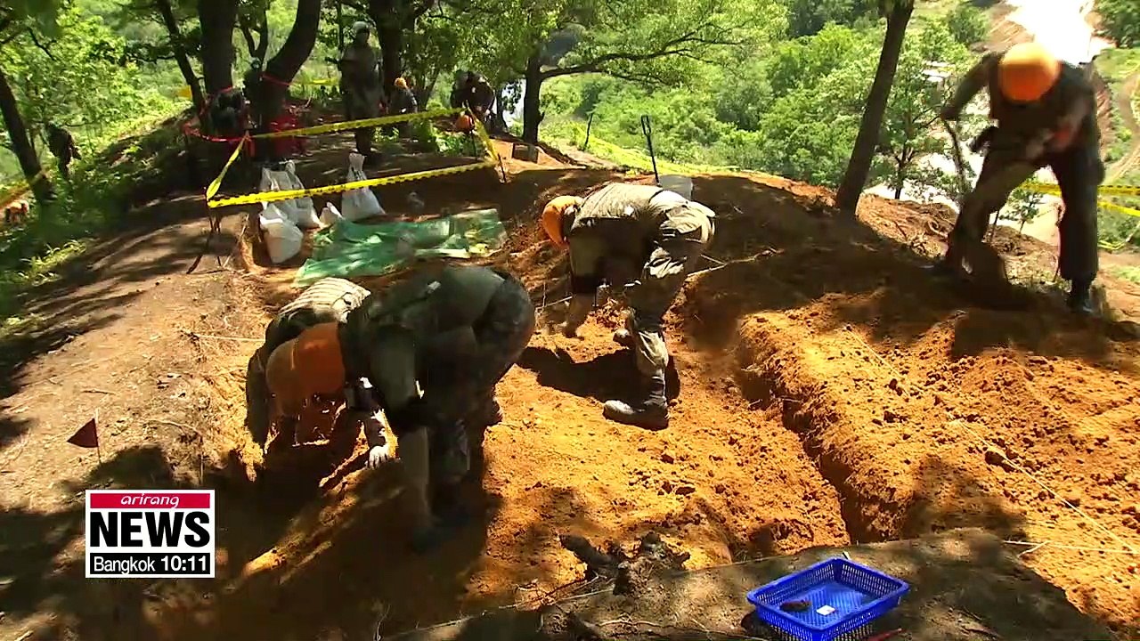 Excavation of Arrowhead Ridge battle site unvei...