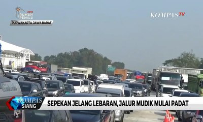 Sehari Sebelum Diberlakukan Satu Arah, Arus Lalin Menuju Cirebon Padat