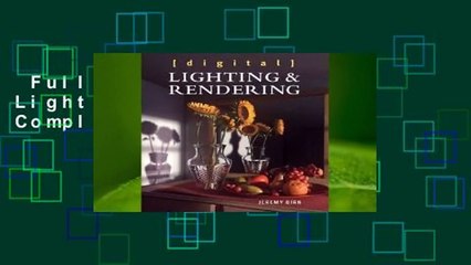 Full version  Digital Lighting and Rendering Complete