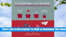 Full E-book Entrepreneurship: Starting and Operating a Small Business  For Online