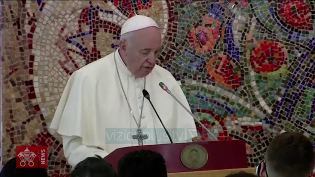 Papa Françesku vizitë historike në Shkup - News, Lajme - Vizion Plus