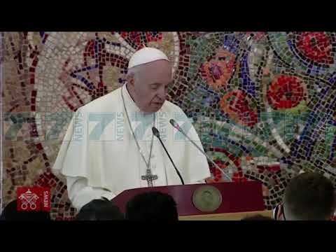 PAPA FRANÇESKU VIZITE HISTORIKE NE SHKUP, MESHE PER NENE TEREZEN - News, Lajme - Kanali 7