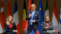 Report TV - Ambasadori i BE Soreca: Çështjet e të rinjve të bëhen pjesë e politik-bërjes