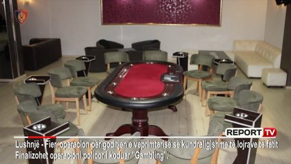 Report TV - Poker në lokalin me qira Lushnje, arrestohet 23-vjeçari me valixhet mbushur me çipsa