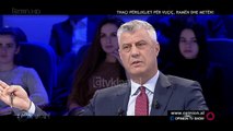 Korrigjimi i kufijve, Thaci: Ideja ka qene e imja, kush mendon per Vucic eshte naiv