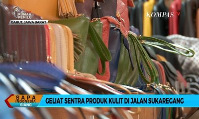 Yuk, Intip Cara Pembuatan Produk Tas Kulit Asal Garut!