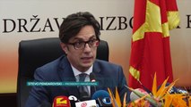 Stevo Pendarovski merr certifikatën e presidentit - News, Lajme - Vizion Plus