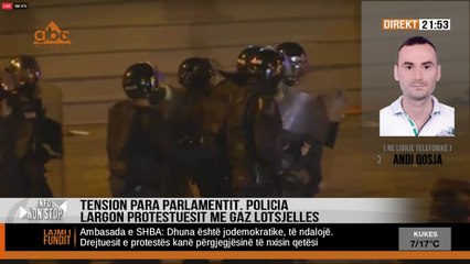 Dhune ne protesten e opozites