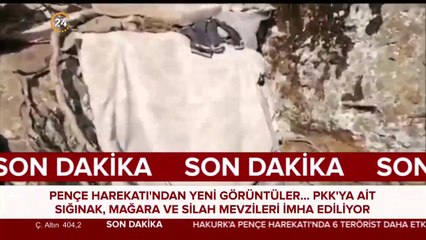 Pençe harekatından yeni görüntüler