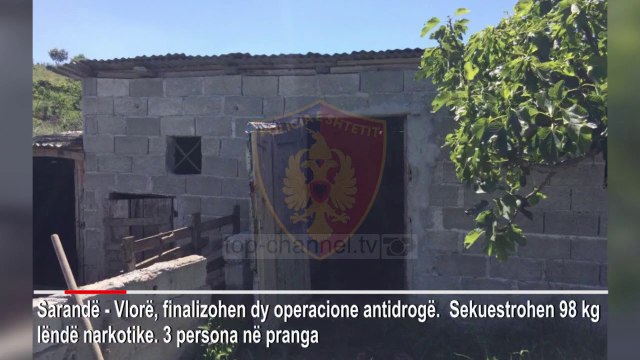Finalizohen operacionet policore antidrogë/ Sekuestrohen 98 kg lëndë narkotike