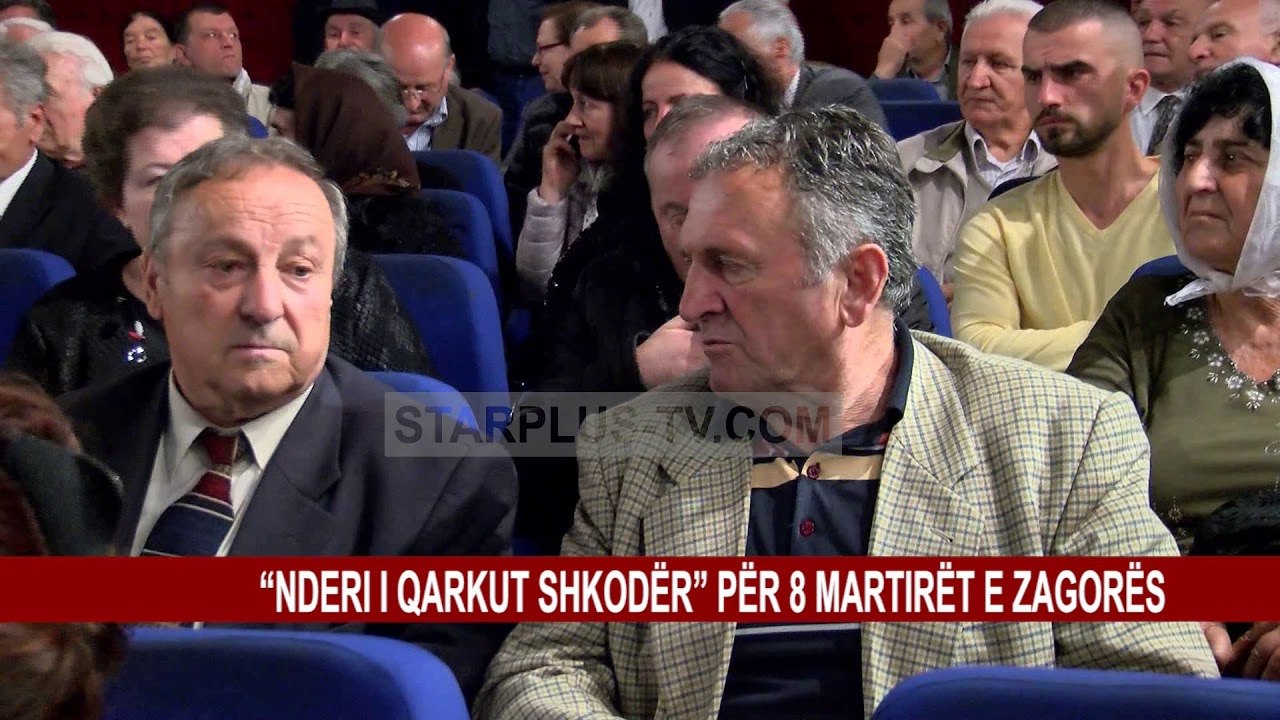 “NDERI I QARKUT SHKODËR” PËR 8 MARTIRËT E ZAGORËS