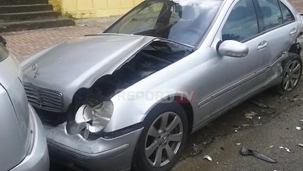 Report TV - 'Fluturon' nga shpejtësia makina në Lezhë, merr përpara pesë të tjera