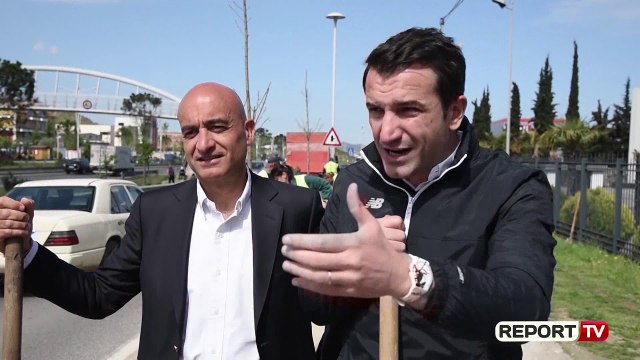 Report TV -Mbillen 500 pemë përgjatë rrugës dytësore Tiranë Kashar