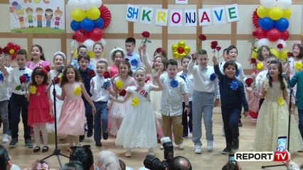 Report TV - 'Lamtumirë' Abetare! Nxënësit e klasave të para aktivitete për festën e shkronjave