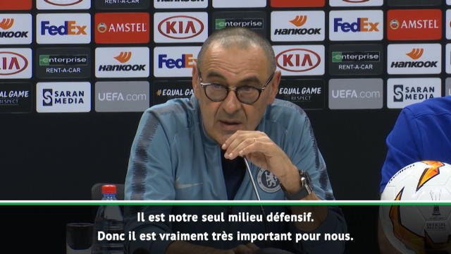 Finale - Sarri : Nous faisons tout notre possible pour récupérer Kanté
