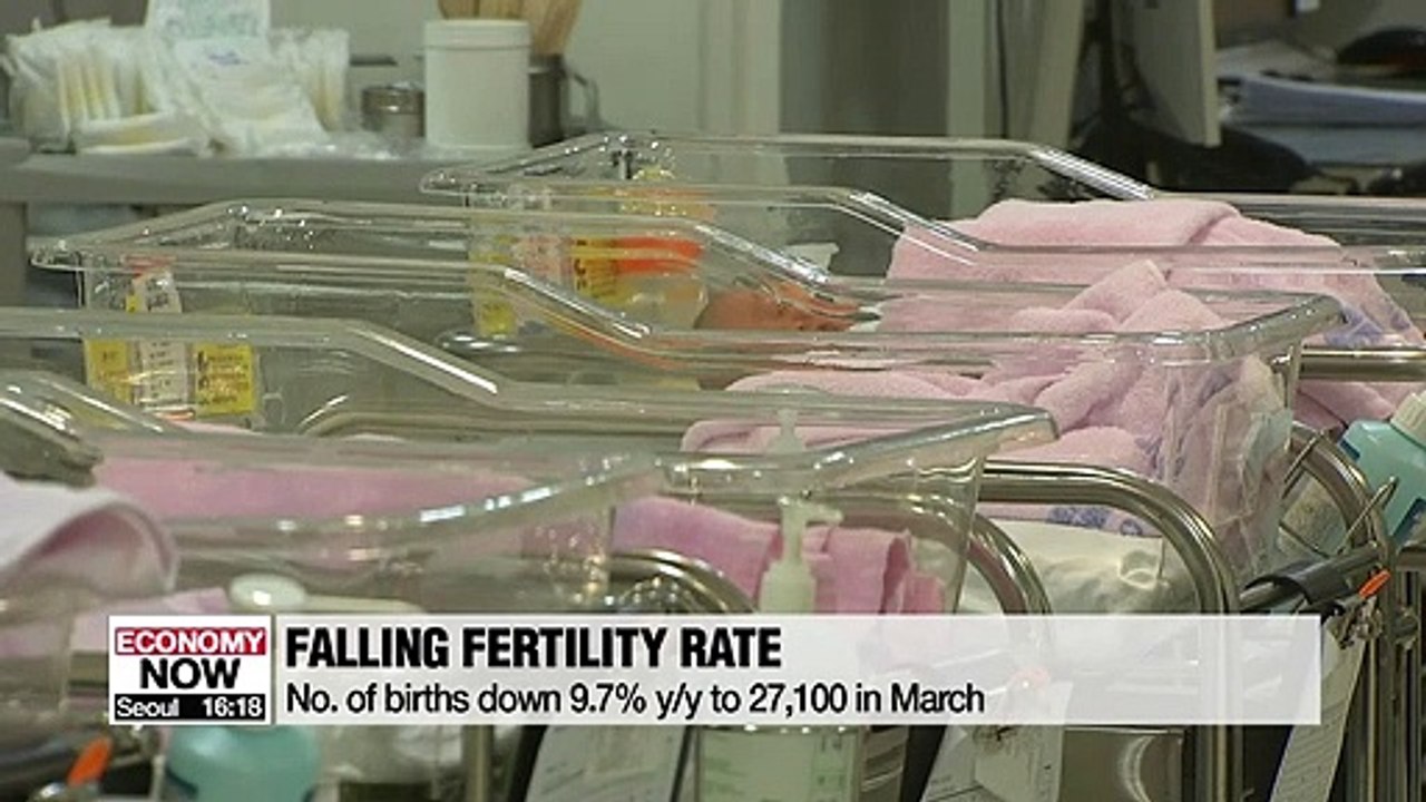 Total fertility rate falls to 1.01 in Q1