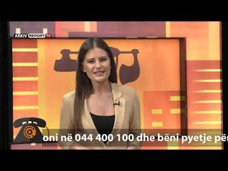REPORT TV, KENDI I EKSPERTIT - PRONA IME, REGJISTRIMI I TITUJVE NE PERDORIM, NENI 59