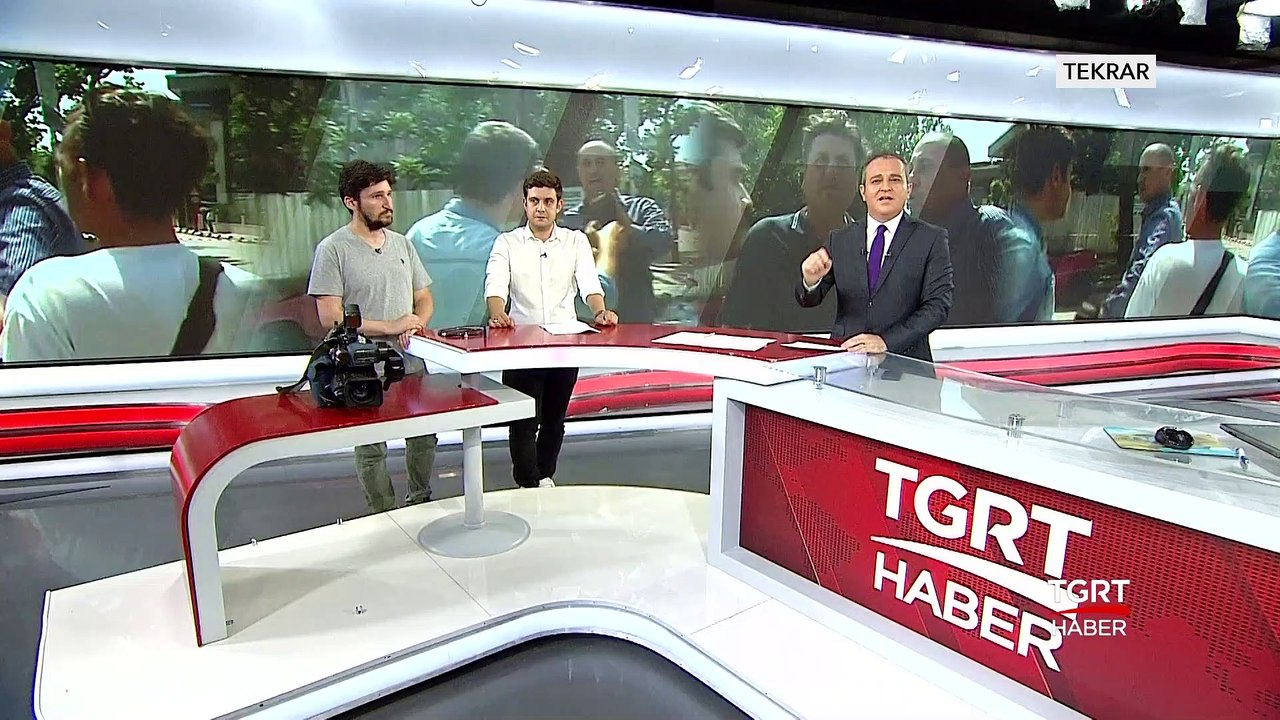 Canlı Yayın Esnasında Saldırıya Uğrayan TGRT Haber Ekibi O Anlar Anlattı