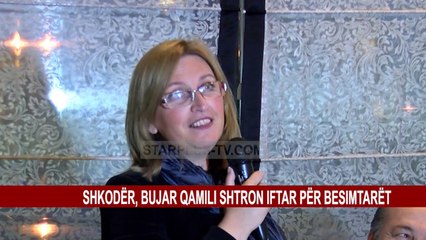 SHKODËR, BUJAR QAMILI SHTRON IFTAR PËR BESIMTARËT